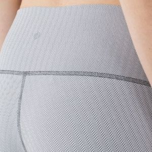 Lululemon High Times Pant Heathered Herringbone Heathered White Slate